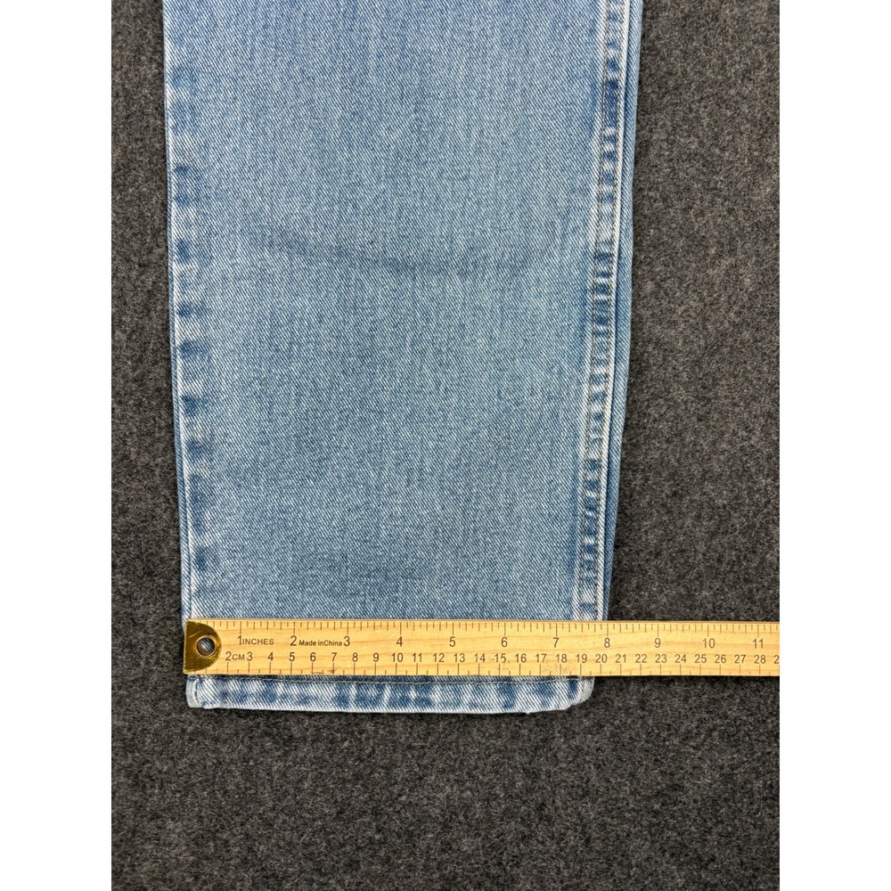 Wrangler Rugged Wear Light Wash Straight Leg Jeans Mens 34x32 Fits 32x30 - Picture 10 of 11